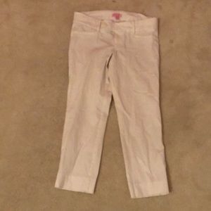 Lilly Pulitzer size 6 white pants